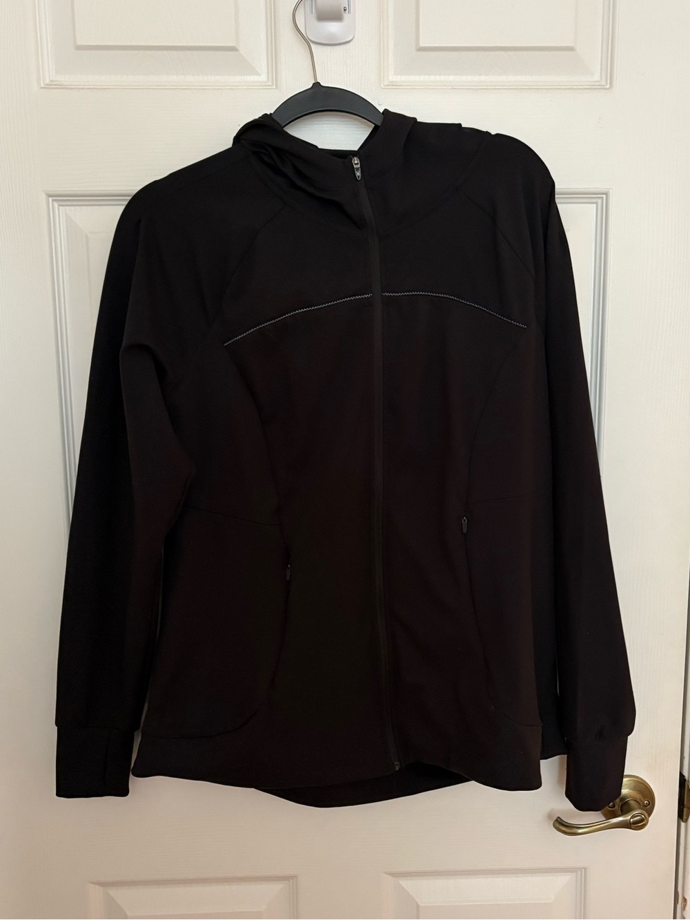 Spyder Black Lightweight Hooded Shirt Jacket
